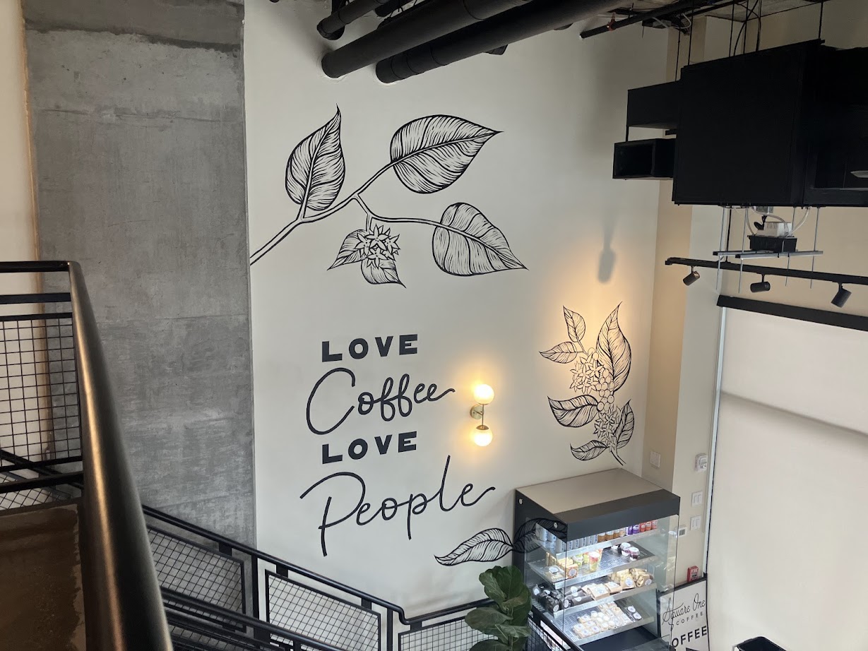 Branded Coffee Mural